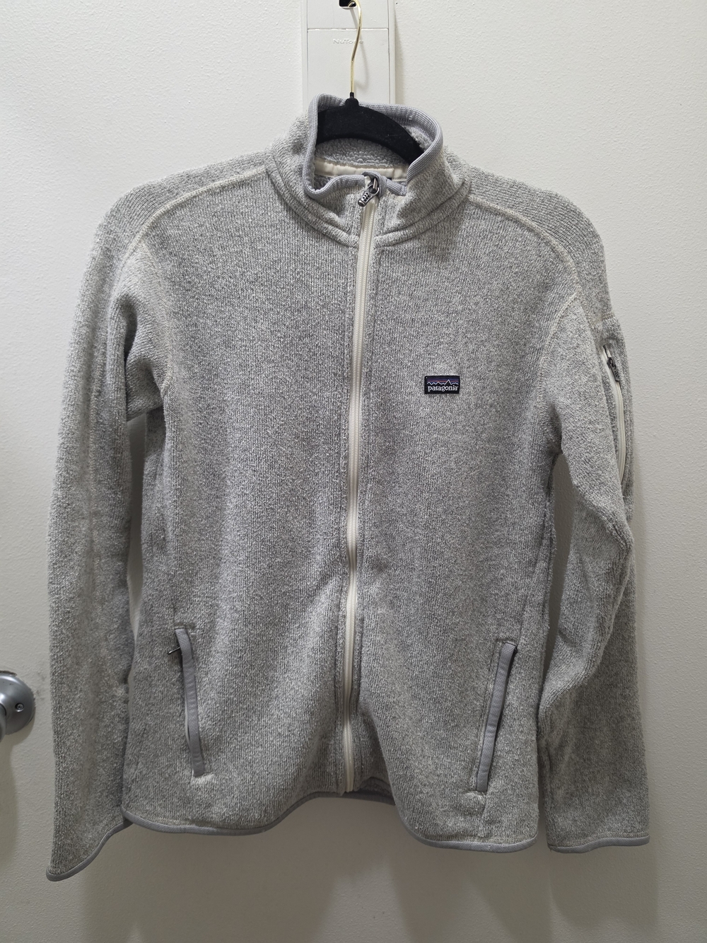 Patagonia Women's Better Sweater Full-Zip Fleece Jacket Heather Gray Size M